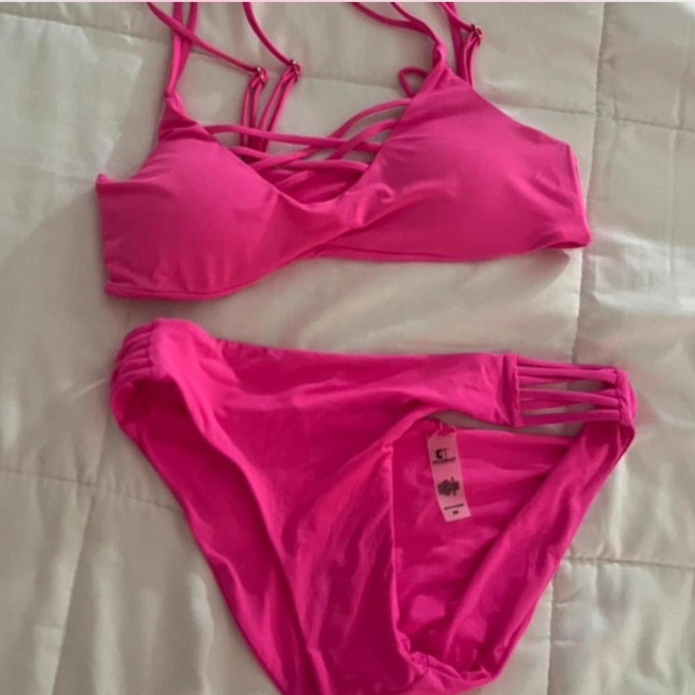 TiniBikini Hot Pink Two Piece Bikini